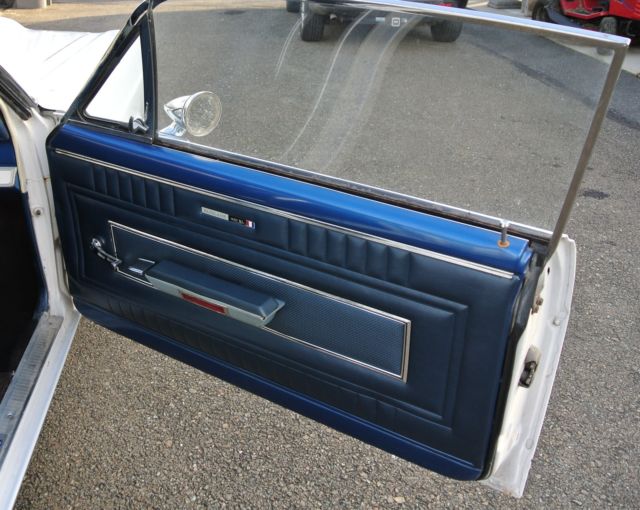 1966 White Ford Fairlane Hardtop