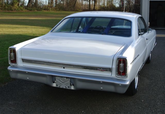 1966 White Ford Fairlane Hardtop