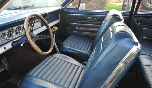 1966 White Ford Fairlane Hardtop