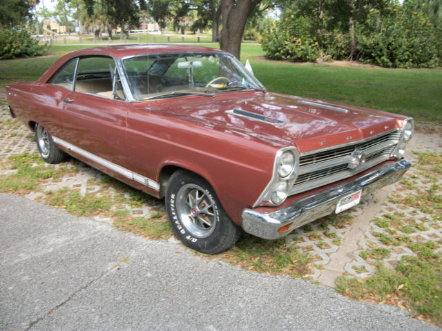 1966 ember glow Ford Fairlane Coupe