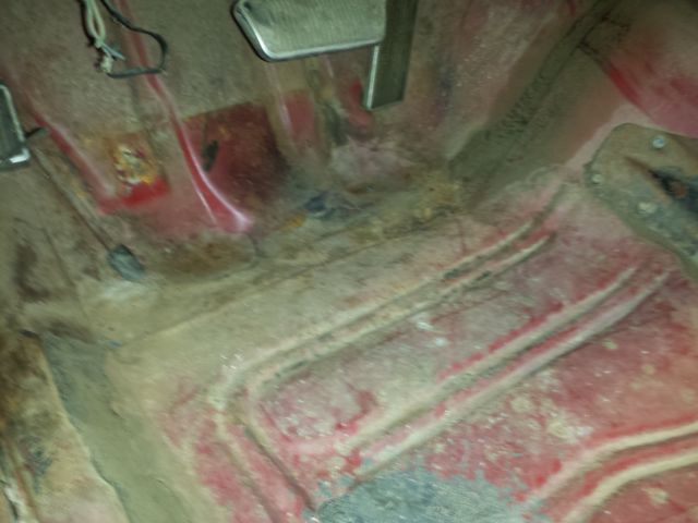 1966 Red Ford Fairlane Convertible