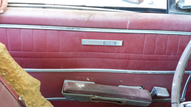 1966 Red Ford Fairlane Convertible