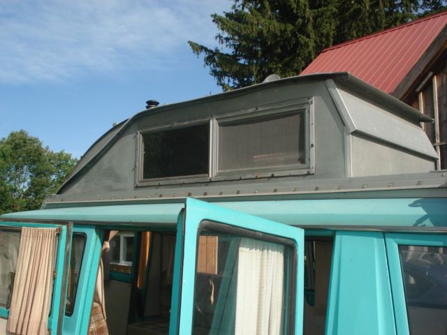 1966 Teal Dodge Fargo Van Camper