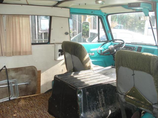 1966 Teal Dodge Fargo Van Camper