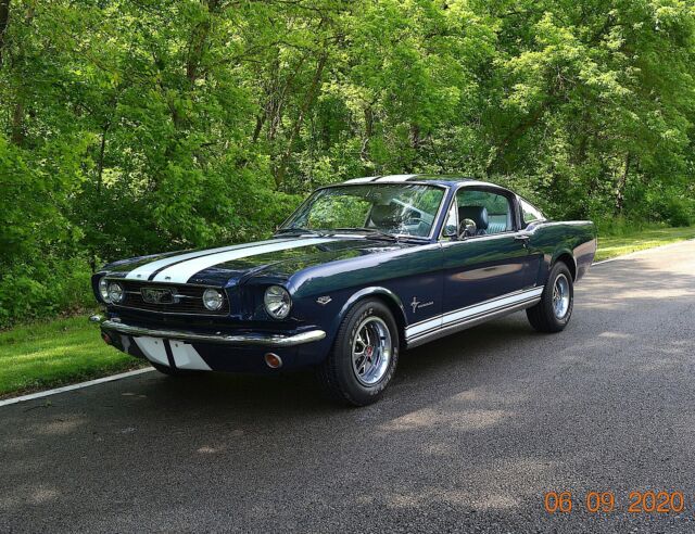 1966 BLUE Ford Mustang Fastback