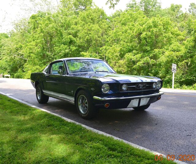 1966 BLUE Ford Mustang Fastback