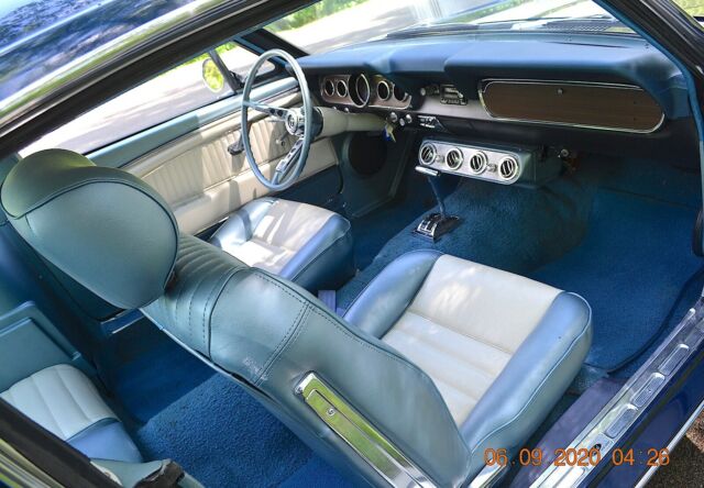 1966 BLUE Ford Mustang Fastback