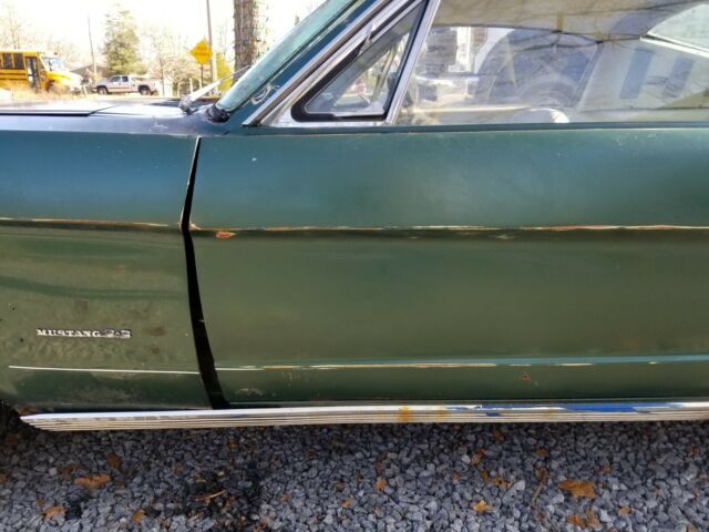 1966 Green Ford Mustang Fastback