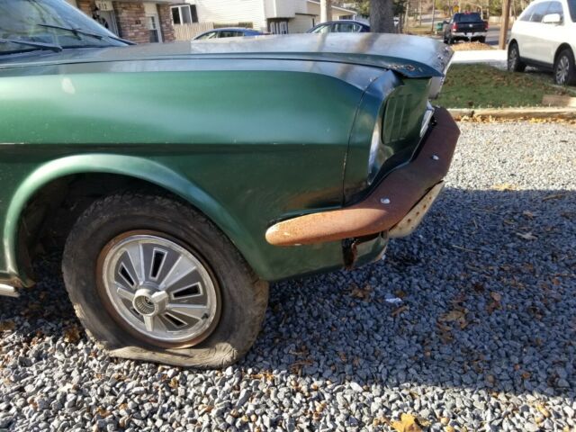 1966 Green Ford Mustang Fastback
