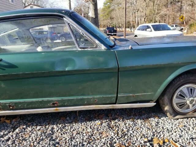 1966 Green Ford Mustang Fastback