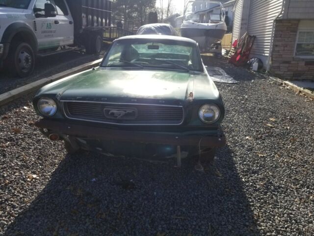 1966 Green Ford Mustang Fastback