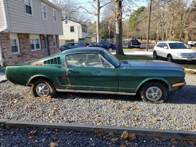 1966 Green Ford Mustang Fastback