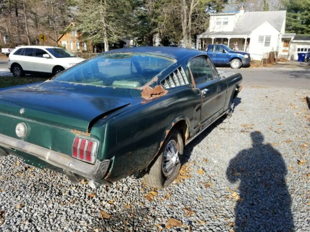 1966 Green Ford Mustang Fastback