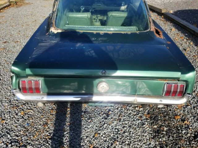 1966 Green Ford Mustang Fastback