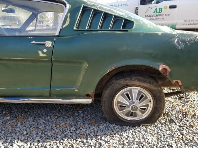 1966 Green Ford Mustang Fastback