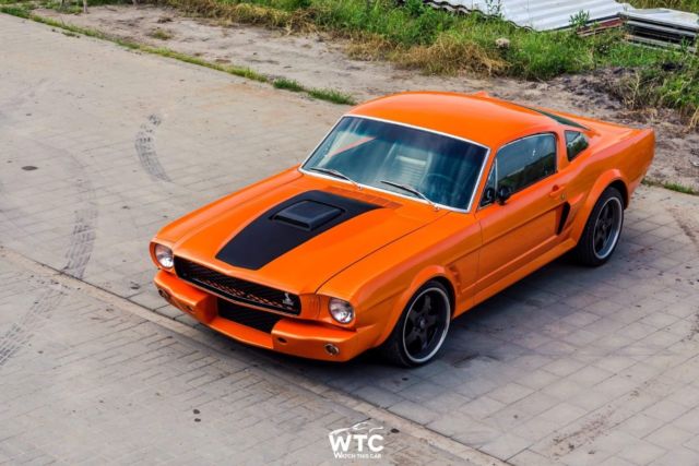 1966 Orange Ford Mustang Coupe