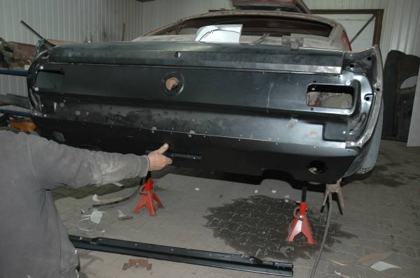 1966 Orange Ford Mustang Coupe