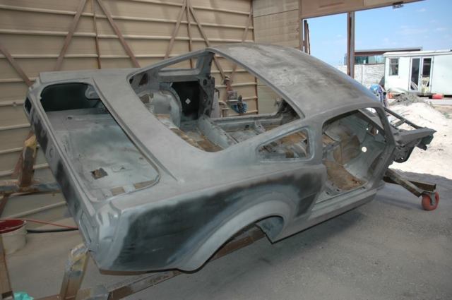 1966 Orange Ford Mustang Coupe