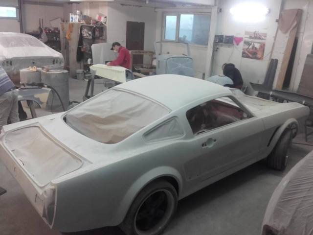 1966 Orange Ford Mustang Coupe