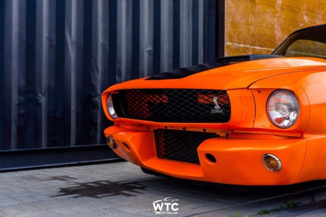1966 Orange Ford Mustang Coupe