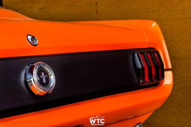 1966 Orange Ford Mustang Coupe