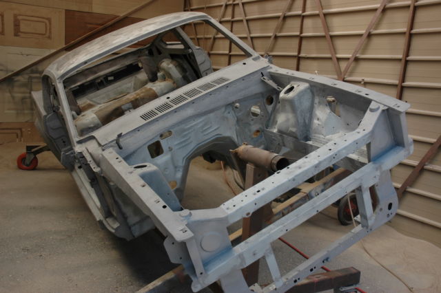 1966 Orange Ford Mustang Coupe