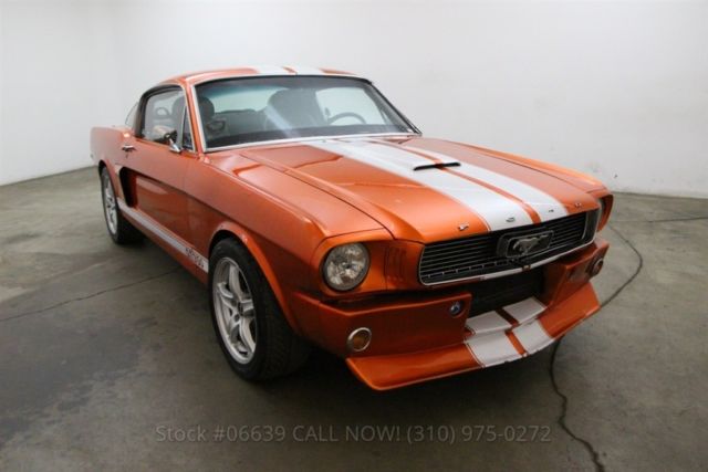 1966 Orange Ford Mustang