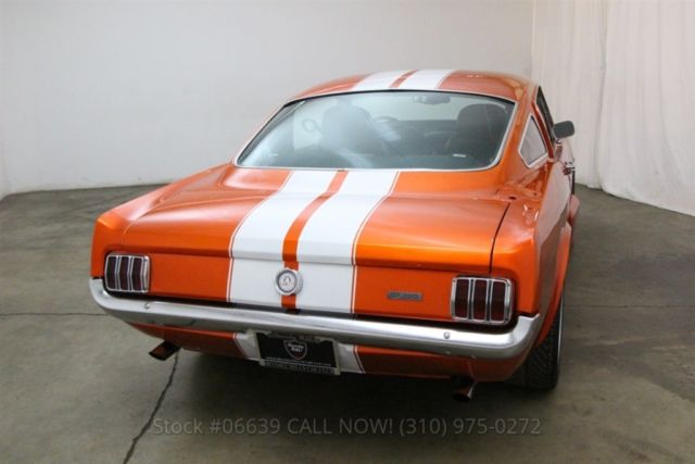 1966 Orange Ford Mustang