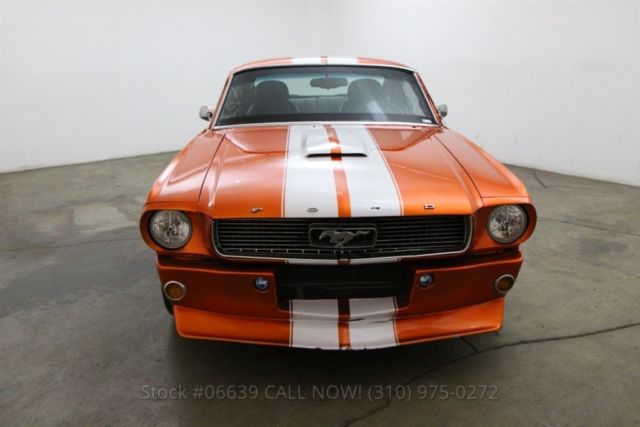 1966 Orange Ford Mustang