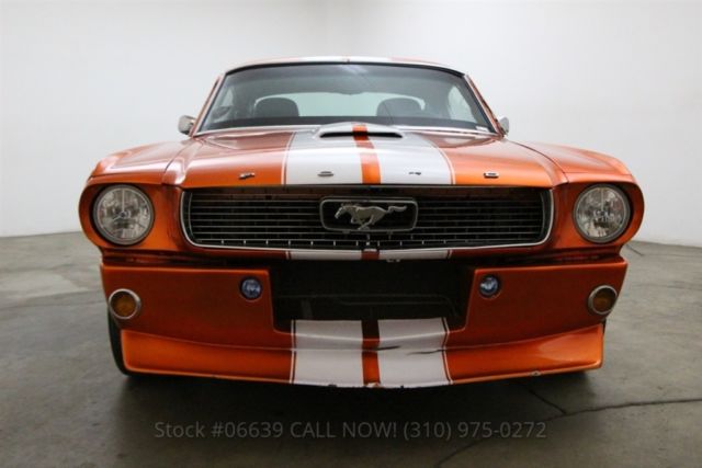 1966 Orange Ford Mustang