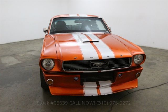 1966 Orange Ford Mustang