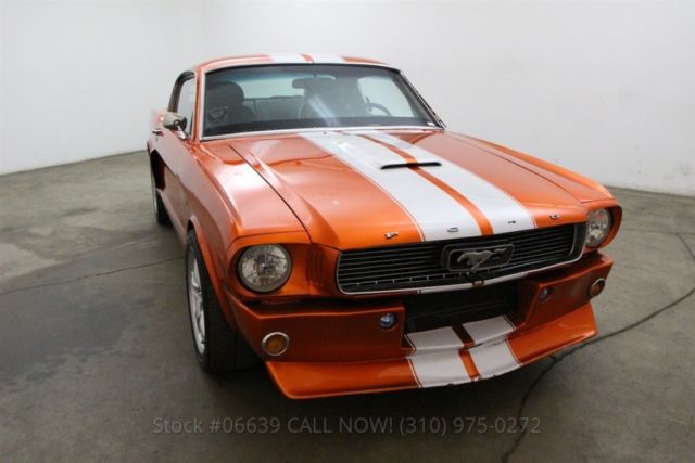 1966 Orange Ford Mustang