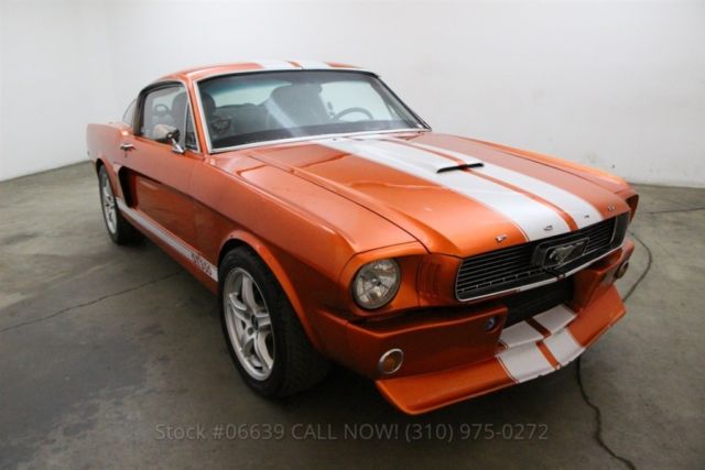 1966 Orange Ford Mustang