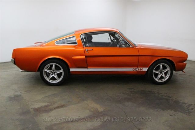 1966 Orange Ford Mustang
