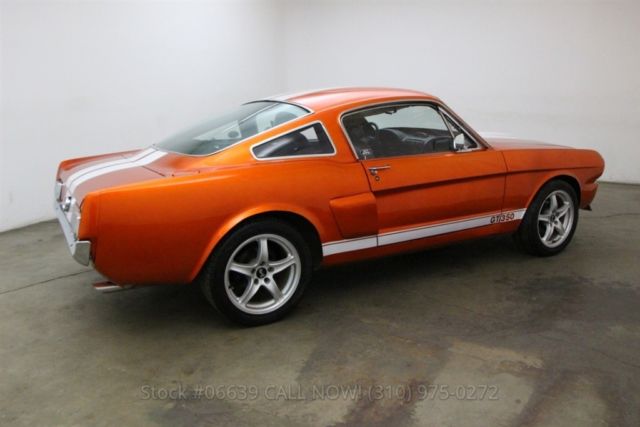 1966 Orange Ford Mustang
