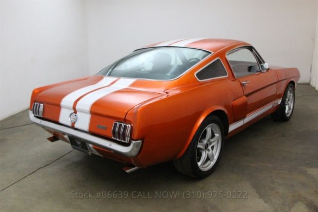 1966 Orange Ford Mustang