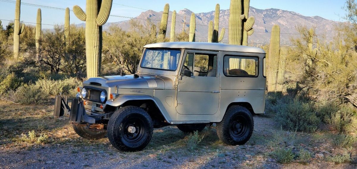 1966 Tan Toyota Land Cruiser SUV