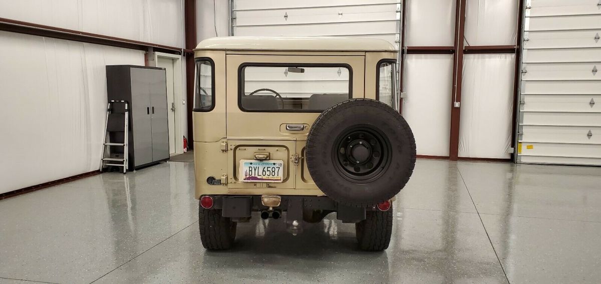 1966 Tan Toyota Land Cruiser SUV