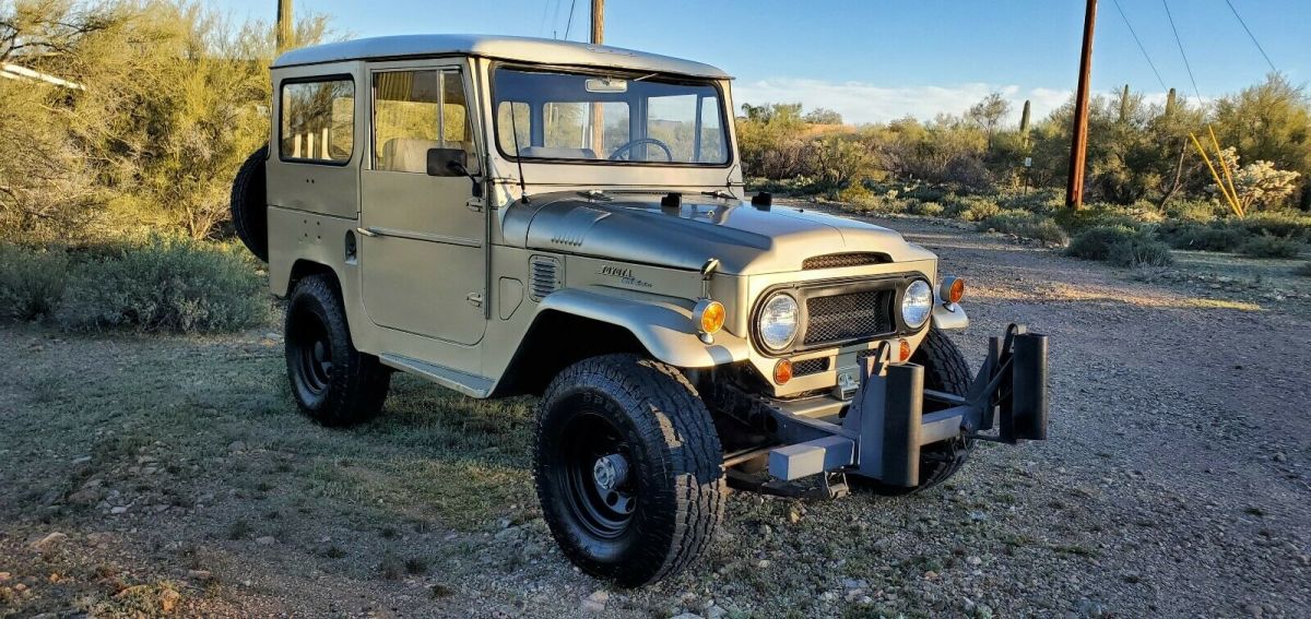 1966 Tan Toyota Land Cruiser SUV