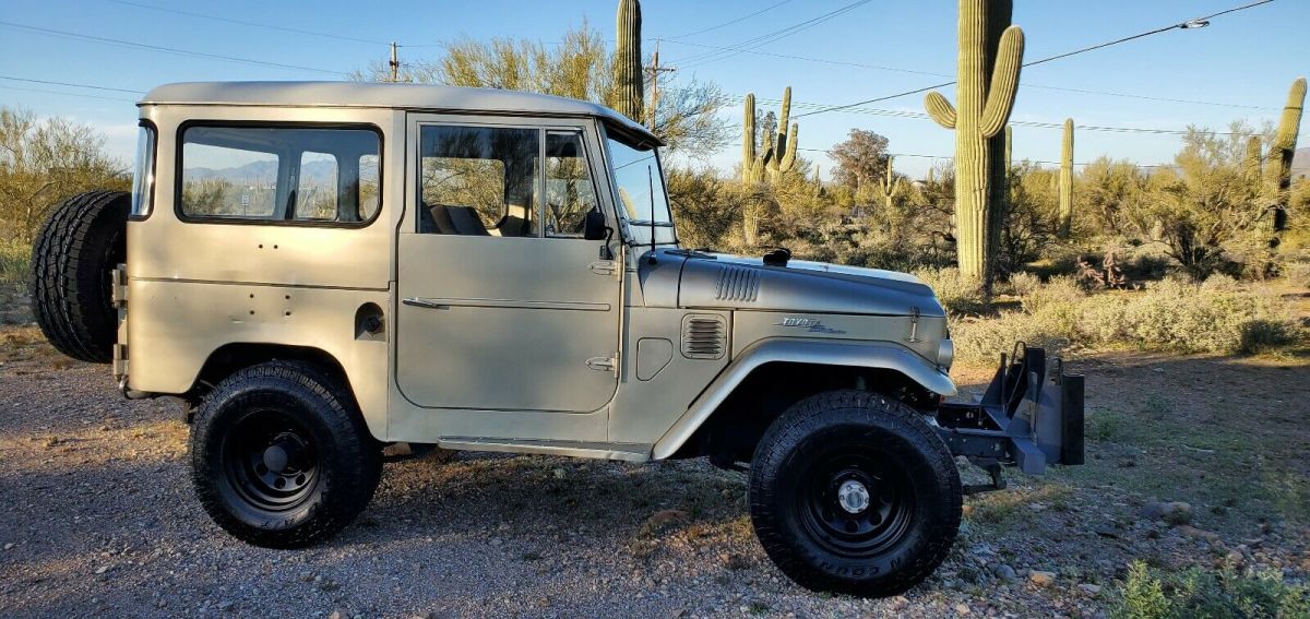 1966 Tan Toyota Land Cruiser SUV
