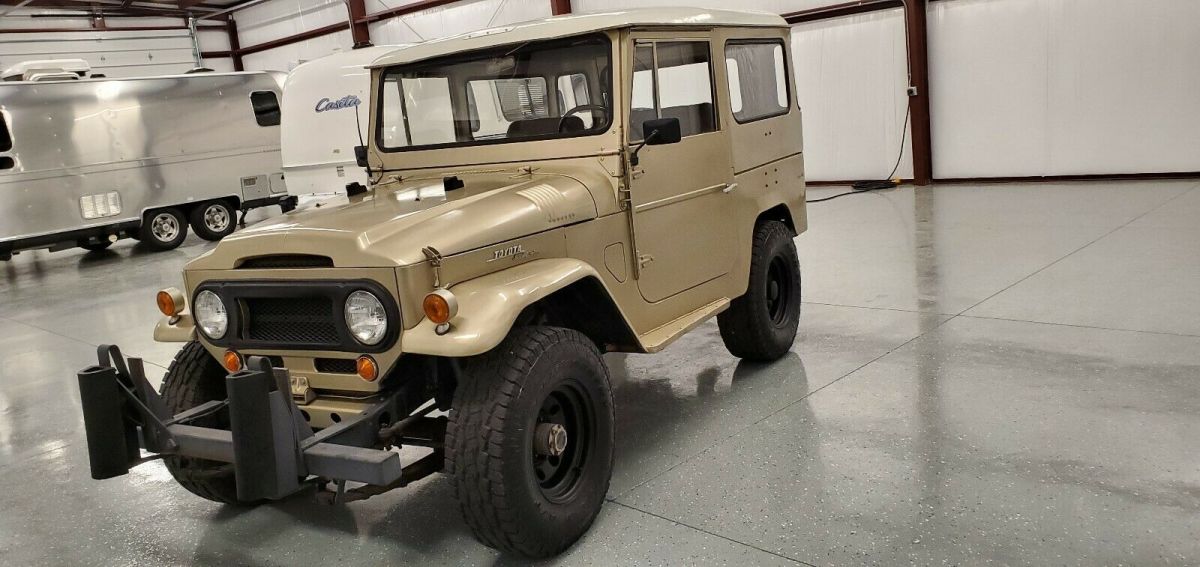 1966 Tan Toyota Land Cruiser SUV