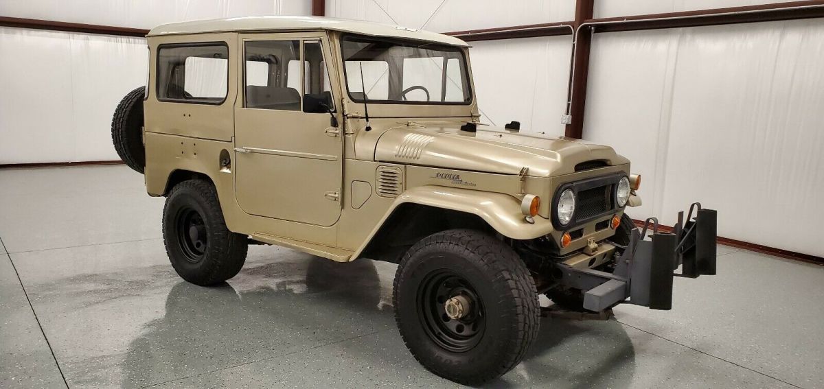 1966 Tan Toyota Land Cruiser SUV