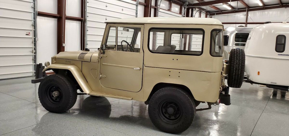 1966 Tan Toyota Land Cruiser SUV