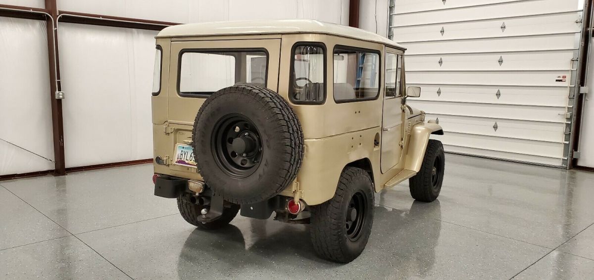 1966 Tan Toyota Land Cruiser SUV
