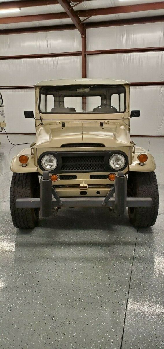 1966 Tan Toyota Land Cruiser SUV