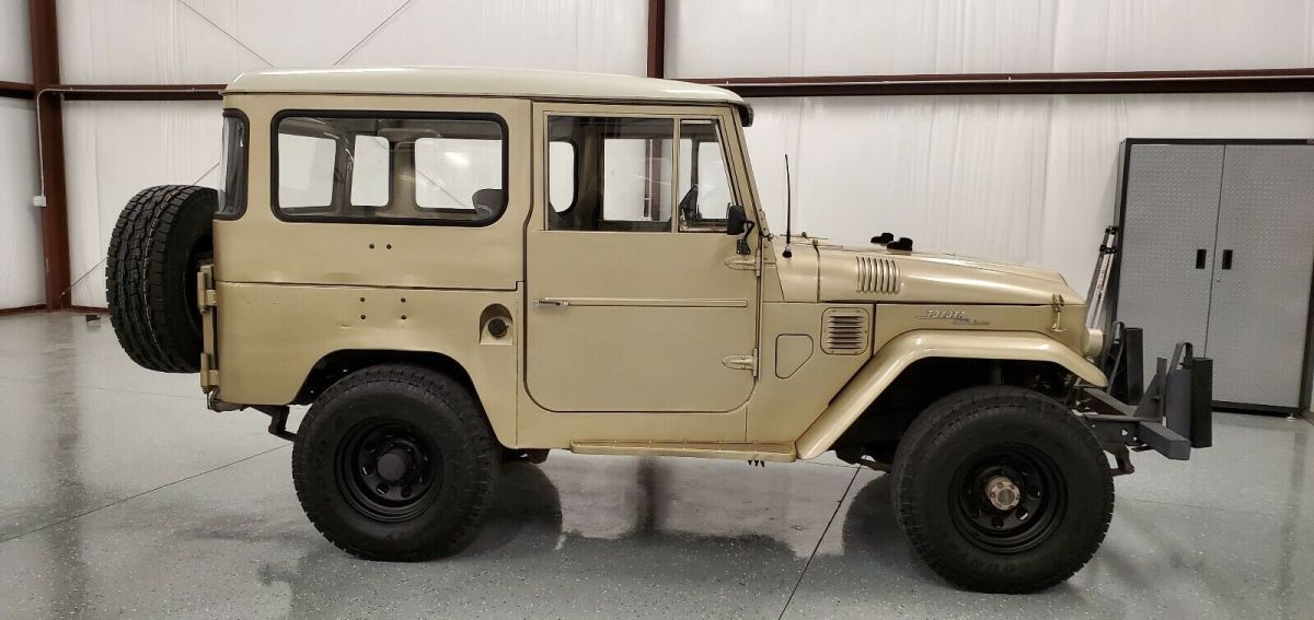 1966 Tan Toyota Land Cruiser SUV
