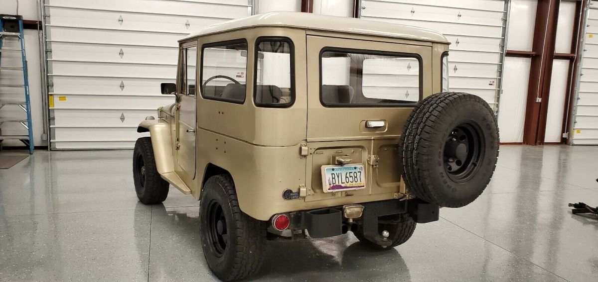 1966 Tan Toyota Land Cruiser SUV