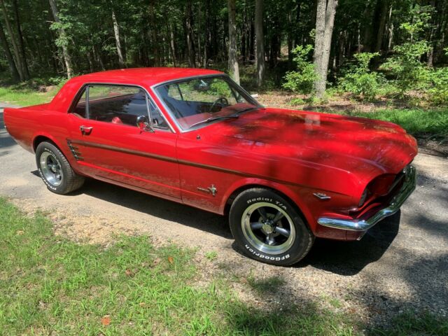 1966 RED Ford Mustang Coupe