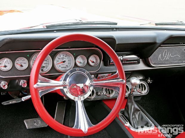 1966 Red Ford Mustang Fastback