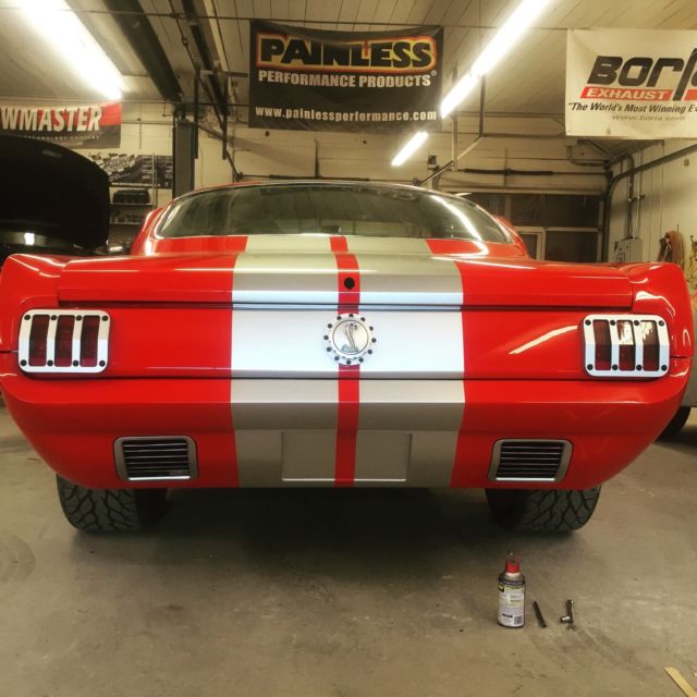 1966 Red Ford Mustang Fastback